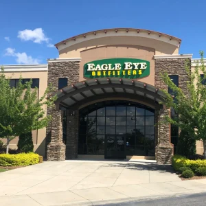 eagle eye outfitters signage on building