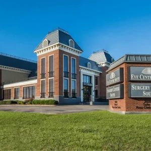 eye center south building and signage
