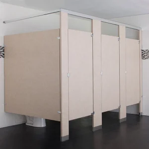 textured office restroom partitions